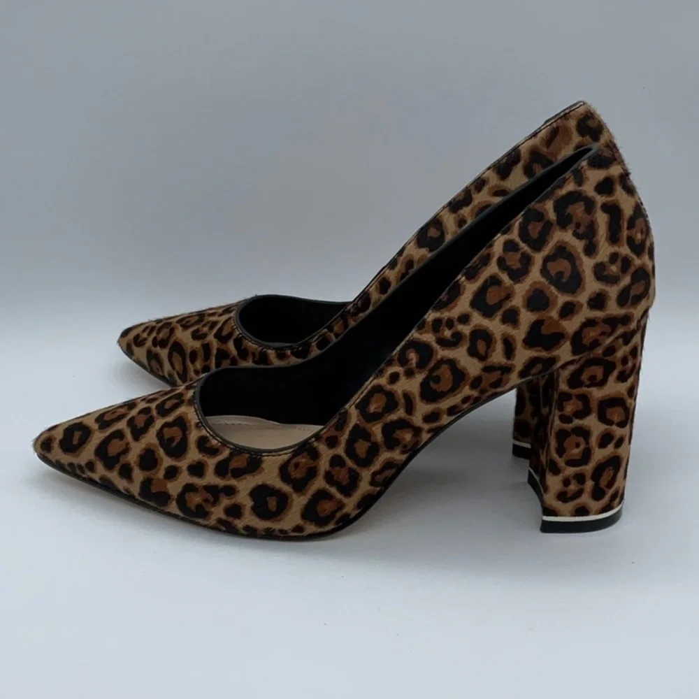 White House Black Market - Elisa Signature Leopard Black